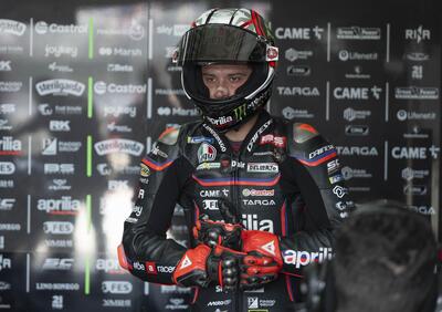 MotoGP 2025. GP di Spagna ad Aragon. Marco Bezzecchi, da ventesimo a ottavo: Una rimonta anche nella gara lunga? Non è così semplice, ma la logica porta a dire questo