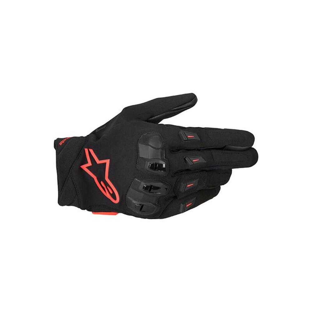Guanti Moto Alpinestars SP X 3 Nero Rosso Fluo