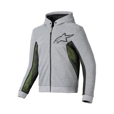 Felpa Moto Alpinestars Chrome Air Sport Grigio