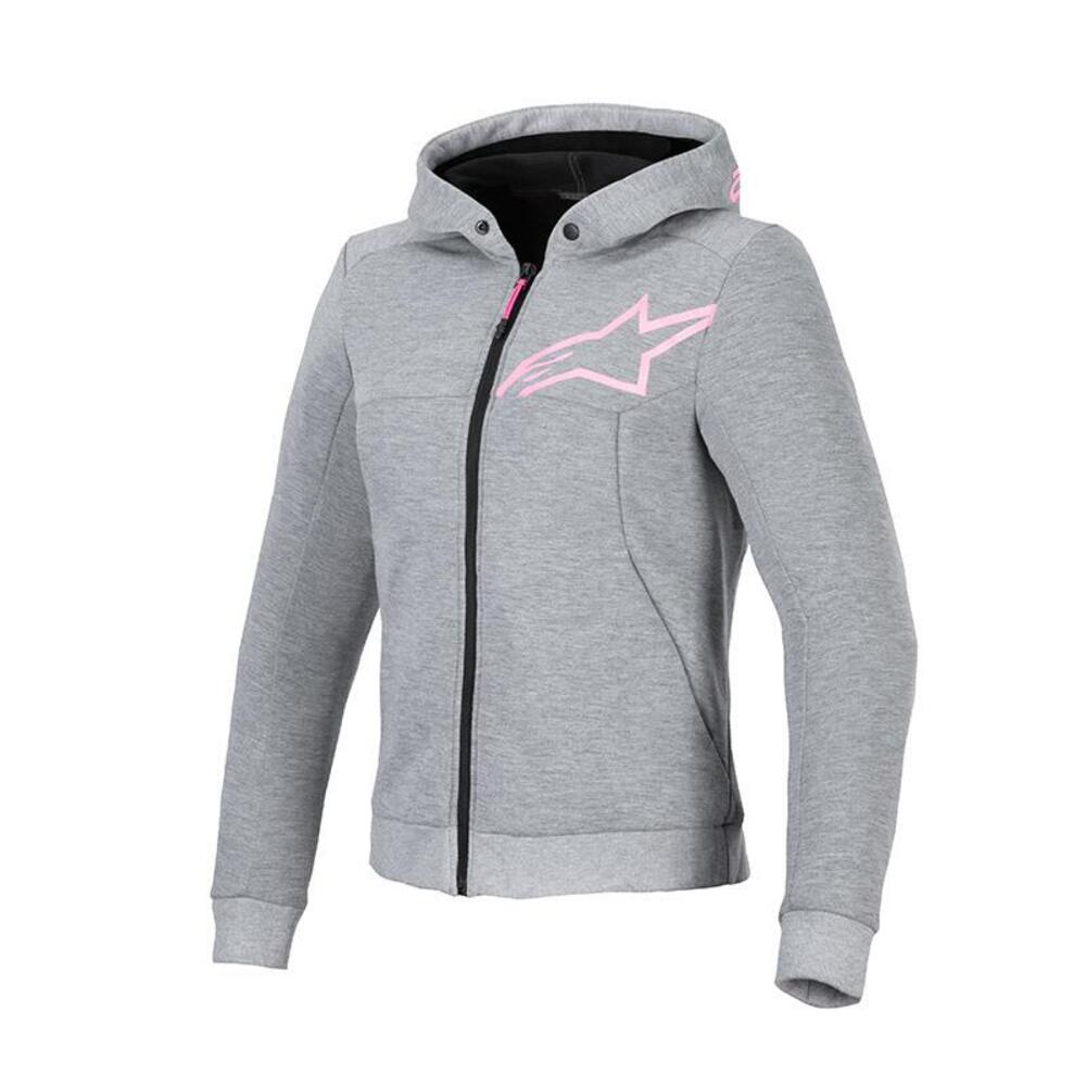 Felpa Moto Donna Alpinestars Stella Chrome V2 Spor