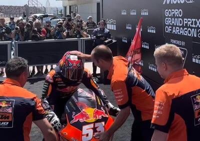 MotoGP 2025. GP di Spagna ad Aragon. Moto2: prima vittoria al fotofinish per Deniz Oncu! Secondo Diogo Moreira, terzo Barry Baltus