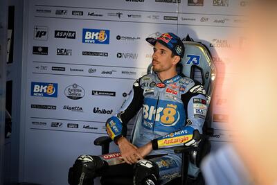 MotoGP 2025. GP di Spagna ad Aragon. Alex Marquez: "Non sei mai tranquillo quando hai un Pecco Bagnaia dietro"
