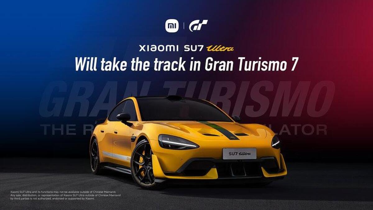 La Xiaomi SU7 Ultra scende in pista su Gran Turismo 7: al via la partnership tra Xiaomi e Polyphony Digital
