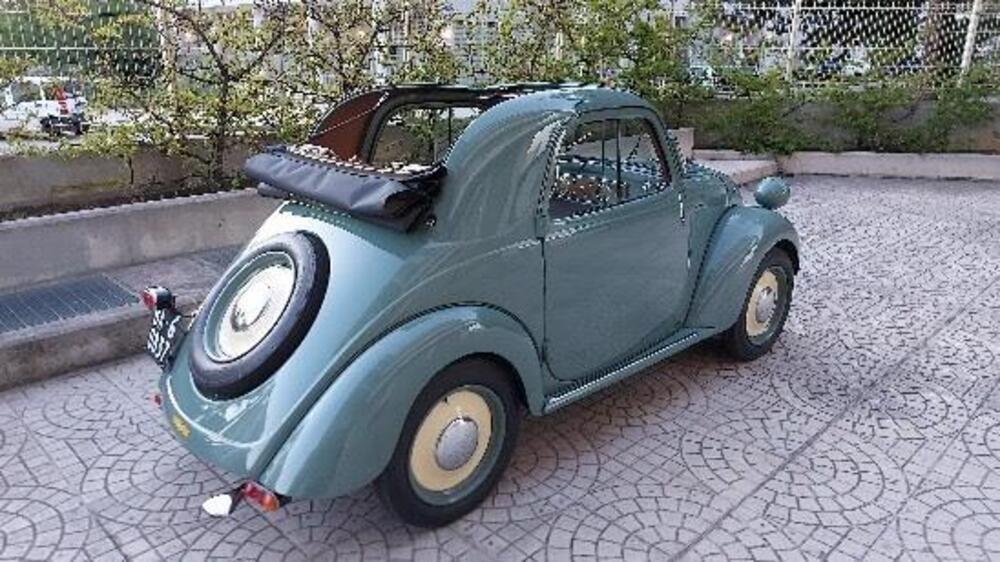 Fiat 500 B - Topolino - 1948 - ASI d'epoca a Bari (3)