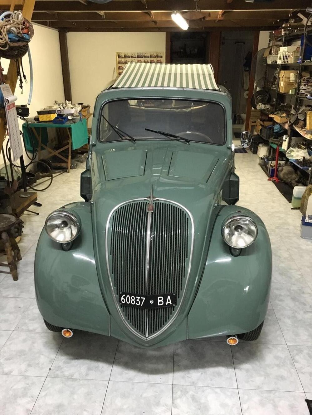 Fiat 500 B - Topolino - 1948 - ASI d'epoca a Bari (4)