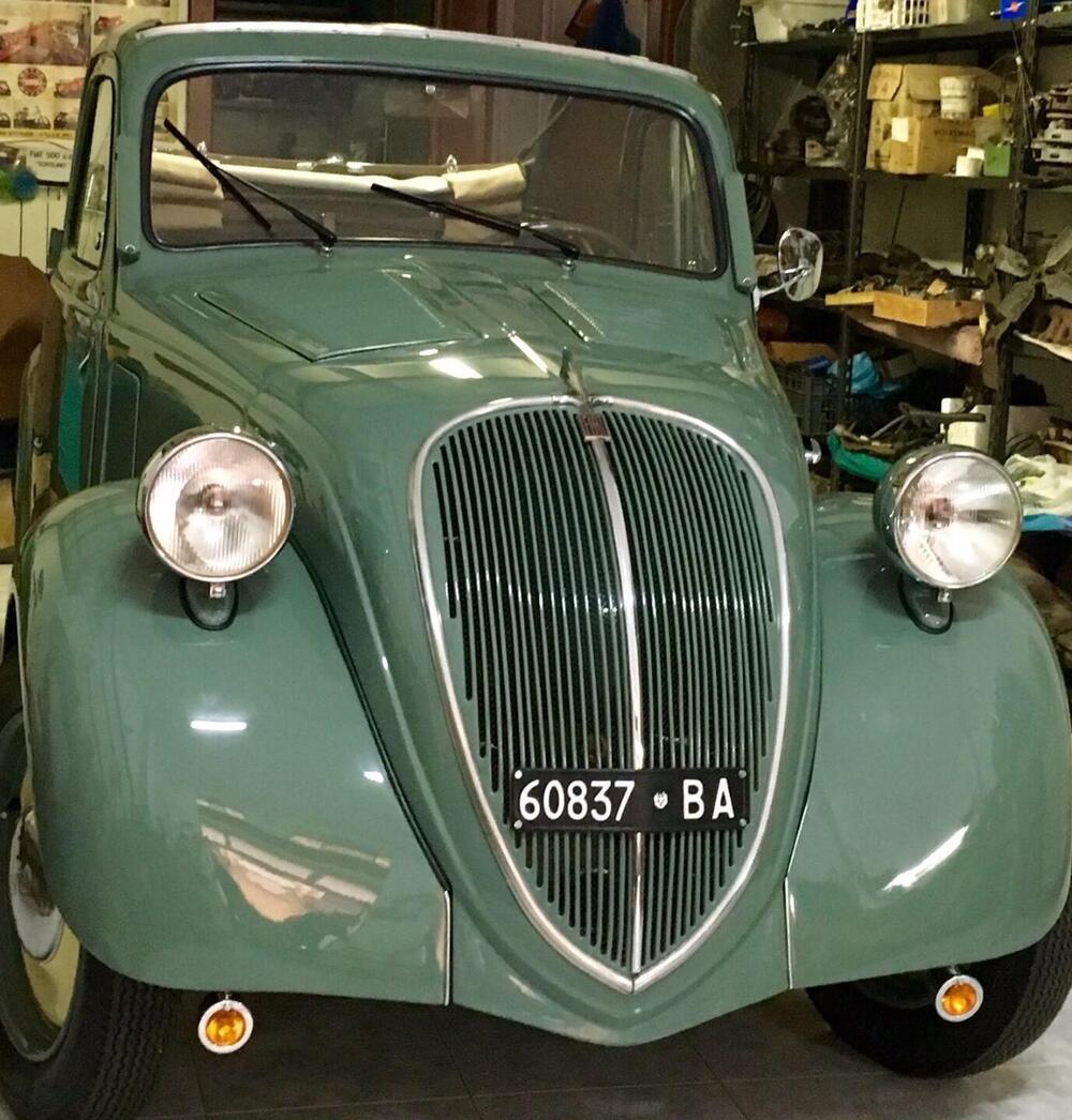 Fiat 500 B - Topolino - 1948 - ASI d'epoca a Bari (6)