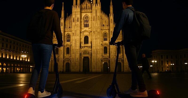 Milano: cade dal monopattino elettrico, l&#039;amico prova a soccorrerlo ma finisce a terra anche lui. Ricoverato in gravi condizioni