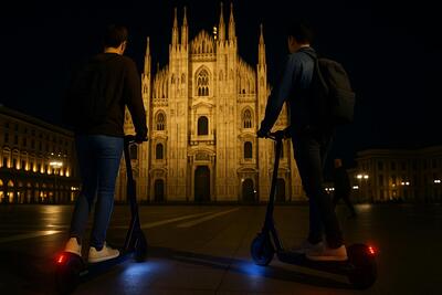 Milano: cade dal monopattino elettrico, l'amico prova a soccorrerlo ma finisce a terra anche lui. Ricoverato in gravi condizioni