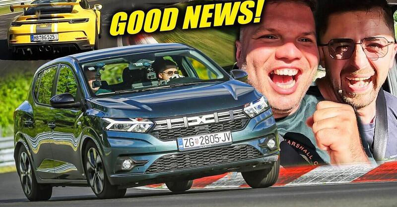 La Dacia Sandero al N&uuml;rburgring: pi&ugrave; lenta del buffering su rete 3G, ma con stile [VIDEO]