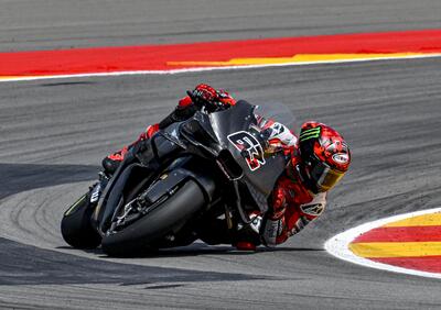MotoGP 2025. Test di Aragon. Pecco Bagnaia: Dopo ieri era importante riuscire a ripartire con le stesse sensazioni e ci siamo riusciti