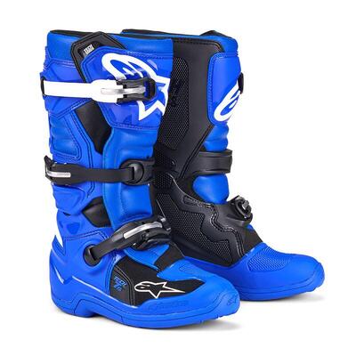 Stivali Cross Bambino Alpinestars Tech 7 S Blu Ner