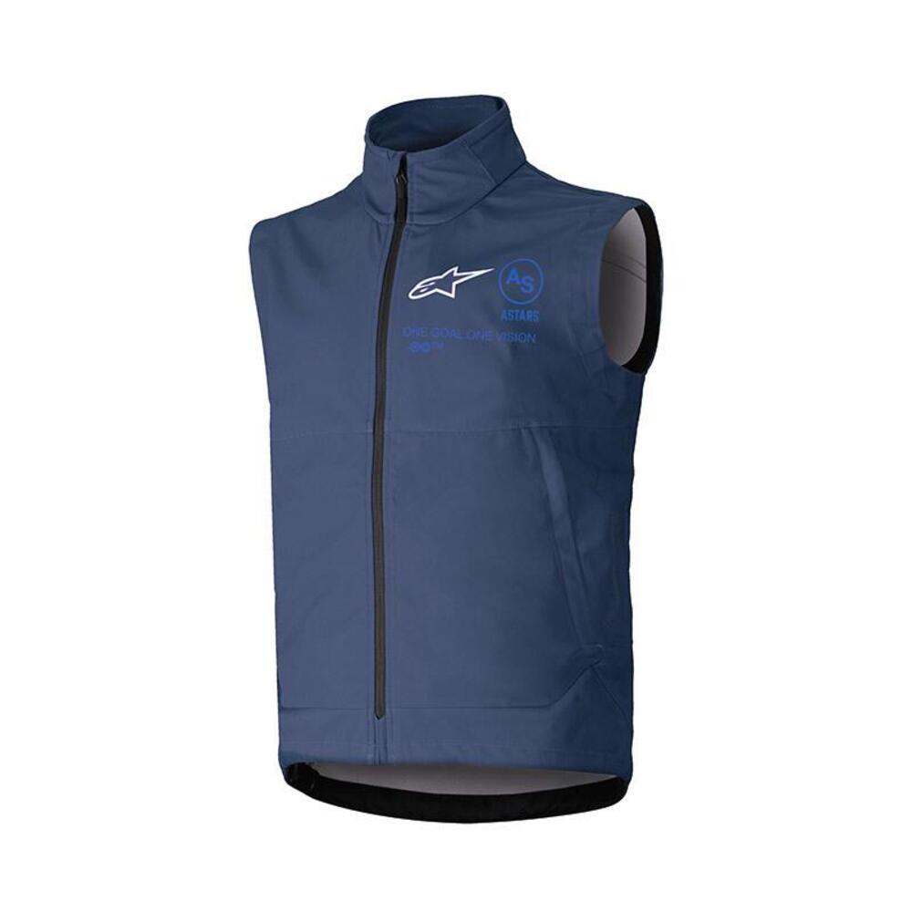 Gilet Cross Alpinestars Techstar Blu
