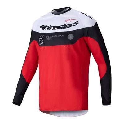 Maglia Cross Alpinestars Pro-Dura Rosso