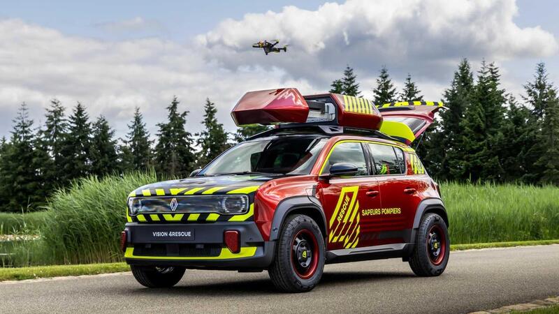 Renault Vision 4RESCUE: la demo-car elettrica per i soccorsi d&rsquo;emergenza
