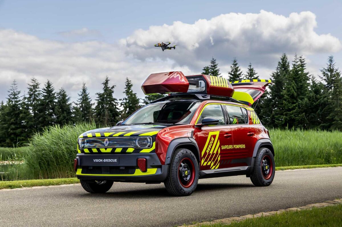 Renault Vision 4RESCUE: la demo-car elettrica per i soccorsi d’emergenza