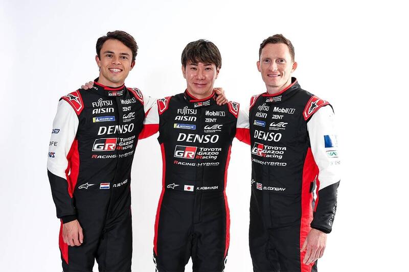 Kamui Kobayashi / Nyck de Vries / Mike Conway