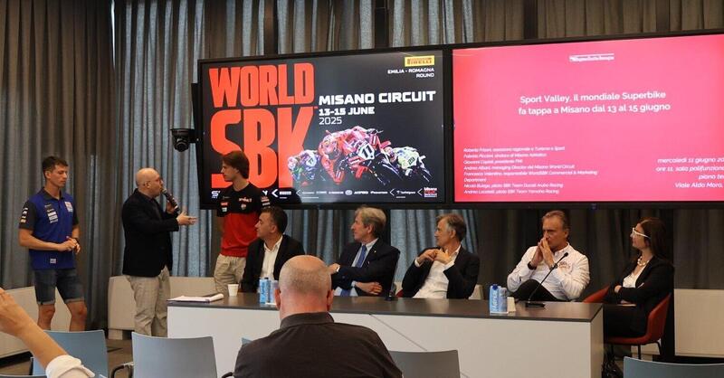 SBK 2025. La Superbike nella Motor Valley. La presentazione in Regione Emilia Romagna