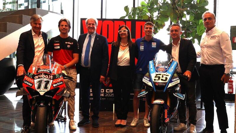 SBK 2025. La Superbike nella Motor Valley. La presentazione in Regione Emilia Romagna