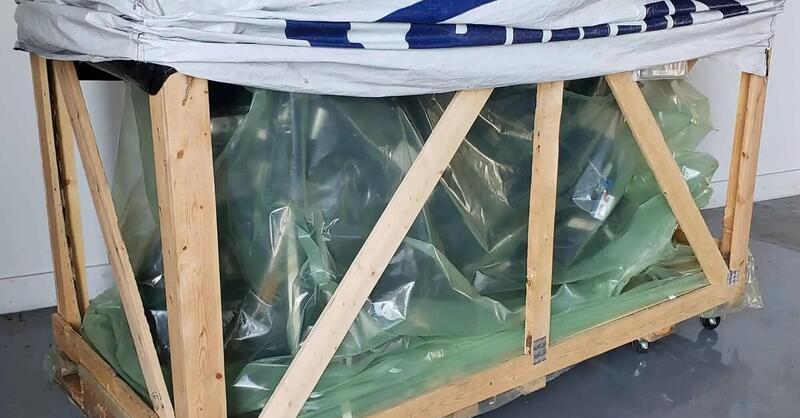 Una Buell 1125R ancora in cassa! Una moto pi&ugrave; che rara, semplicemente unica