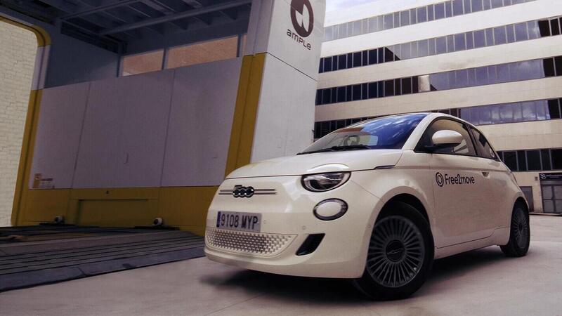 Fiat: arrivano le batterie intercambiabili in 5 minuti per la 500e, come il battery swap di NIO [VIDEO]