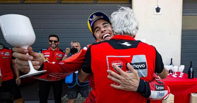 MotoGP 2025. Gigi Dall&#039;Igna commenta Aragon: &quot;Marc Marquez ineguagliabile, Pecco Bagnaia ritrovato&quot;