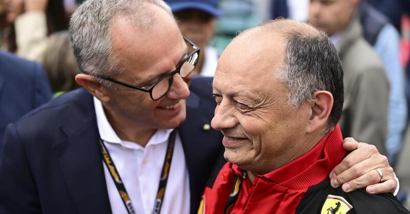 F1. Stefano Domenicali scende in campo per difendere Vasseur: &quot;Lasciatelo in pace, sta facendo un ottimo lavoro&quot;
