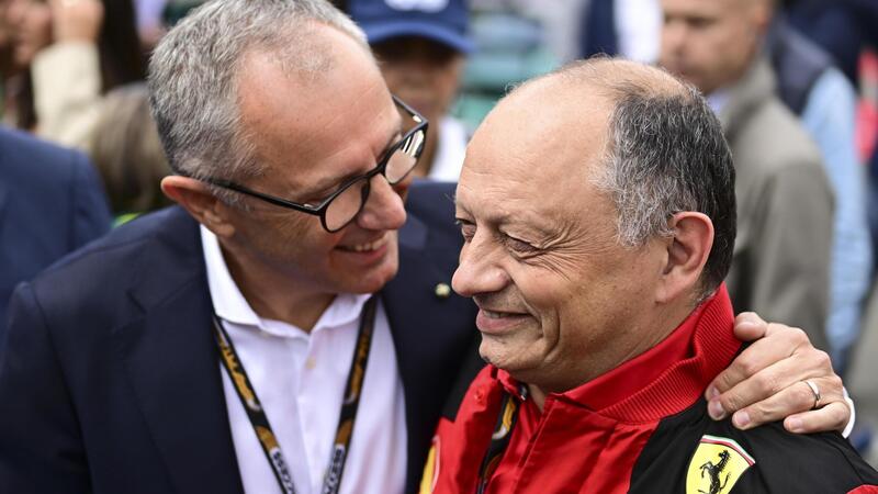F1. Stefano Domenicali scende in campo per difendere Vasseur: &quot;Lasciatelo in pace, sta facendo un ottimo lavoro&quot;