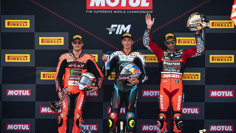 SBK 2025. Gran Premio dell&rsquo;Emilia Romagna. A Misano Toprak si impone in Gara1 