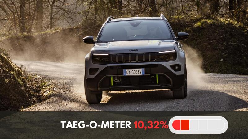 Jeep Avenger a 21.900 euro, ma con il finanziamento