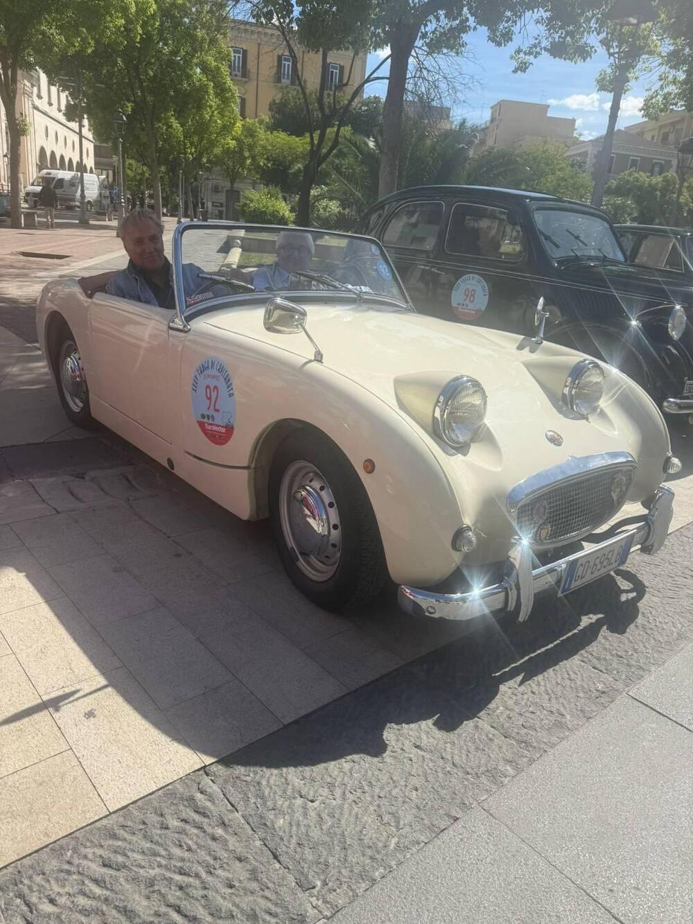 Austin Healey sprite mk1 d'epoca a Foggia (4)