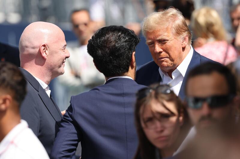 Trump a bordo di una monoposto di F1 al COTA? Almeno quella gliel&#039;avrebbero lasciata guidare