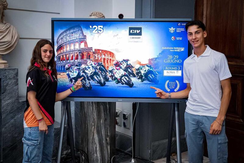 Dunlop CIV: la tappa di Vallelunga presentata in Campidoglio