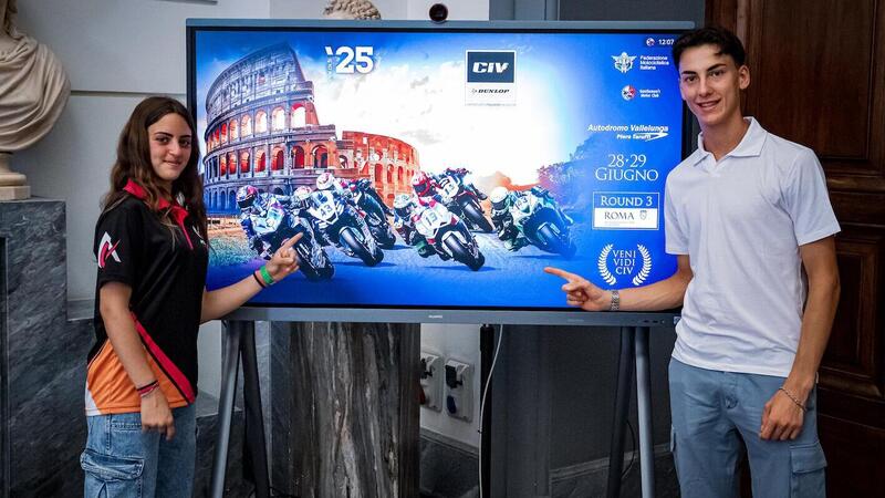 Dunlop CIV: la tappa di Vallelunga presentata in Campidoglio