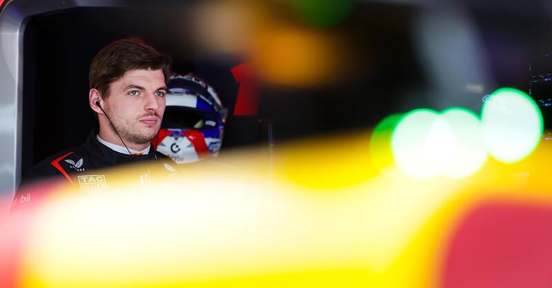 Max Verstappen d&agrave; ancora forfait al film sulla F1: colleghi a New York, lui in pista a Spa con l&rsquo;Aston Martin Vantage GT3