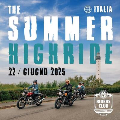 Estate in sella: torna il Royal Enfield Summer High Ride