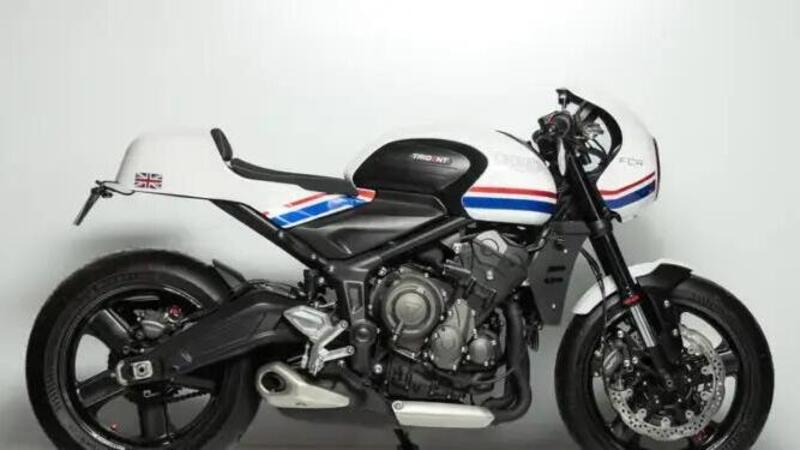 Trident 660 by FCR: l&rsquo;anima caf&eacute; racer della naked di Triumph