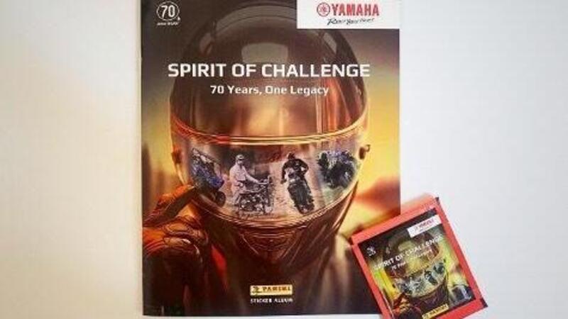 Yamaha festeggia 70 anni di storia con un album Panini da collezione