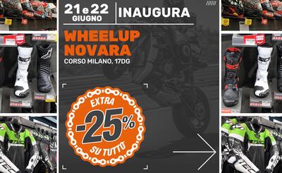 Wheelup apre un nuovo store a Novara