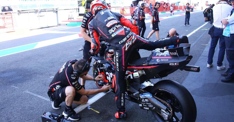 MotoGP 2025. GP d&#039;Italia al Mugello. FP1: l&#039;Aprilia di Marco Bezzecchi prima, ex aequo con Pedro Acosta, turno difficile per Pecco Bagnaia [RISULTATI e VIDEO]