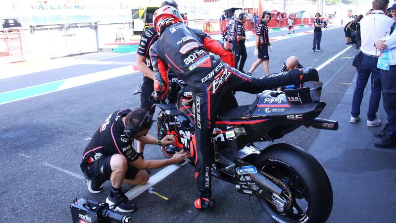 MotoGP 2025. GP d&#039;Italia al Mugello. FP1: l&#039;Aprilia di Marco Bezzecchi prima, ex aequo con Pedro Acosta, turno difficile per Pecco Bagnaia [RISULTATI e VIDEO]