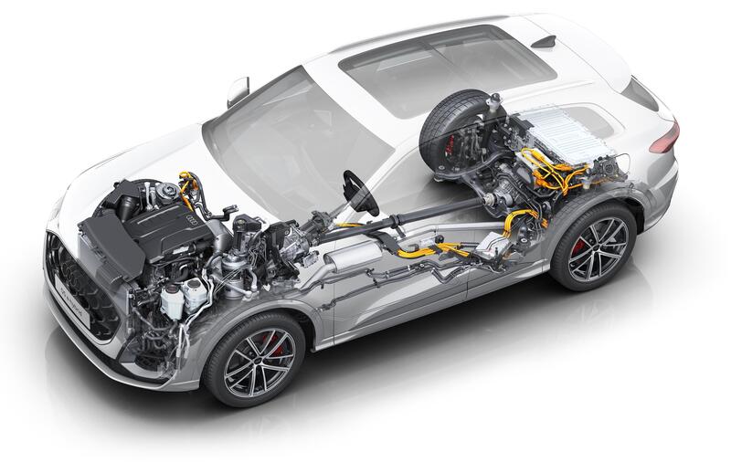 Propulsore della Nuova Audi Q5 e-hybrid