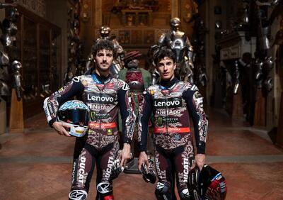 MotoGP 2025. GP d'Italia al Mugello. Le livree e i caschi speciali alla gara di casa: tra arte, musica e storia