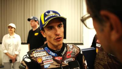 MotoGP 2025. GP d&#039;Italia al Mugello. Marc Marquez: &quot;Ho piantato la bandiera Ducati e non la mia, cos&igrave; la gente stava pi&ugrave; calma&quot;