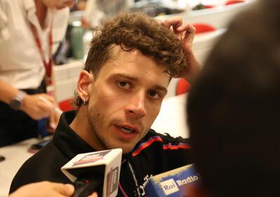 MotoGP 2025. GP d'Italia al Mugello. Marco Bezzecchi: Cosa chiederò ai miei ingegneri per avere di più? La moto con la bandiera italiana a tutte le gare