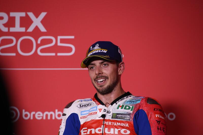 MotoGP 2025. GP d&#039;Italia al Mugello. Fabio Di Giannantonio: &quot;Per riprendere Alex Marquez oggi bisogna partire pi&ugrave; avanti. Vorrei un pubblico diverso&quot;