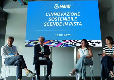 SBK. Le nuove vernici Mapei per circuiti motoristici: la sostenibilità scende in pista.