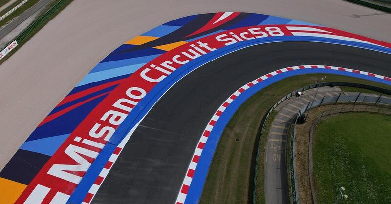 SBK. Le nuove vernici Mapei per circuiti motoristici: la sostenibilit&agrave; scende in pista.