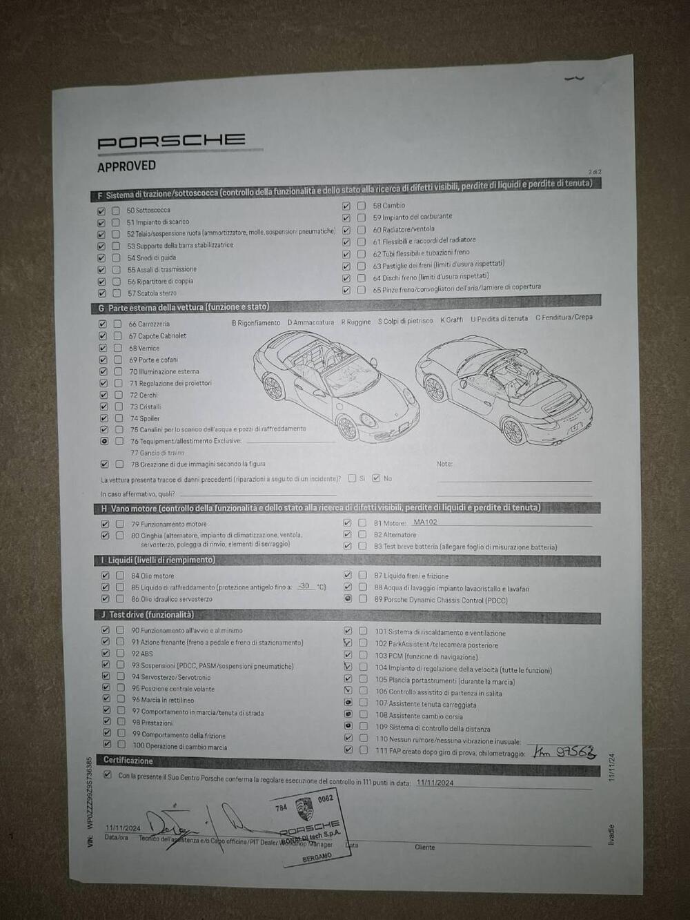 Porsche 911 Cabrio usata a Bergamo (16)
