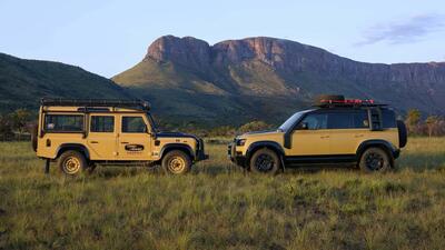 Land Rover Defender Trophy Edition: tributo al leggendario Camel Trophy, &egrave; gialla o verde