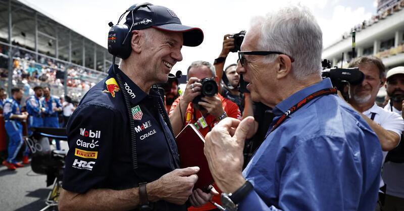Adrian Newey e Piero Ferrari